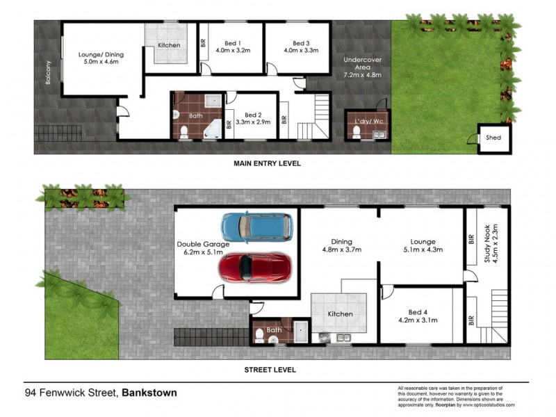 94 Fenwick Street, Bankstown NSW 2200 Floorplan