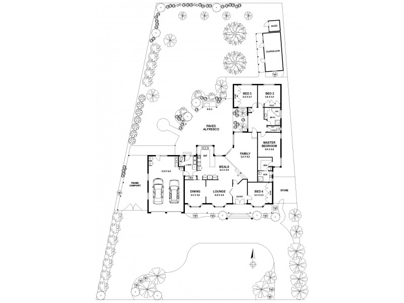 1 Motherwell Avenue, Greenvale VIC 3059 Floorplan
