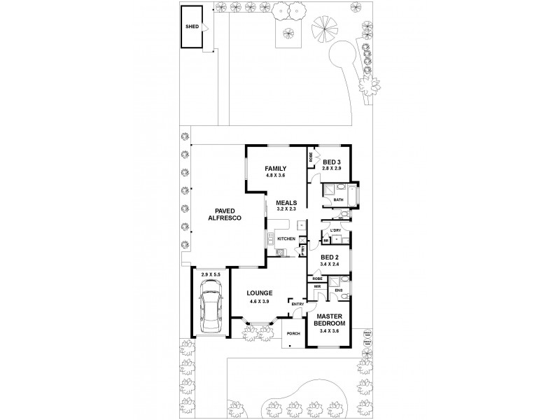 12 Phoenix Court, Roxburgh Park VIC 3064 Floorplan