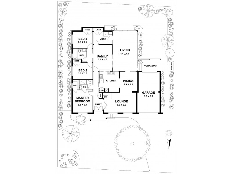 3 Koala Crescent, Westmeadows VIC 3049 Floorplan