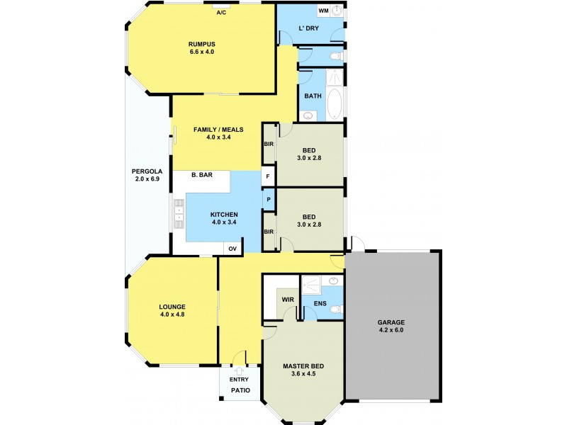 17 Mackellar Drive, Roxburgh Park VIC 3064 Floorplan