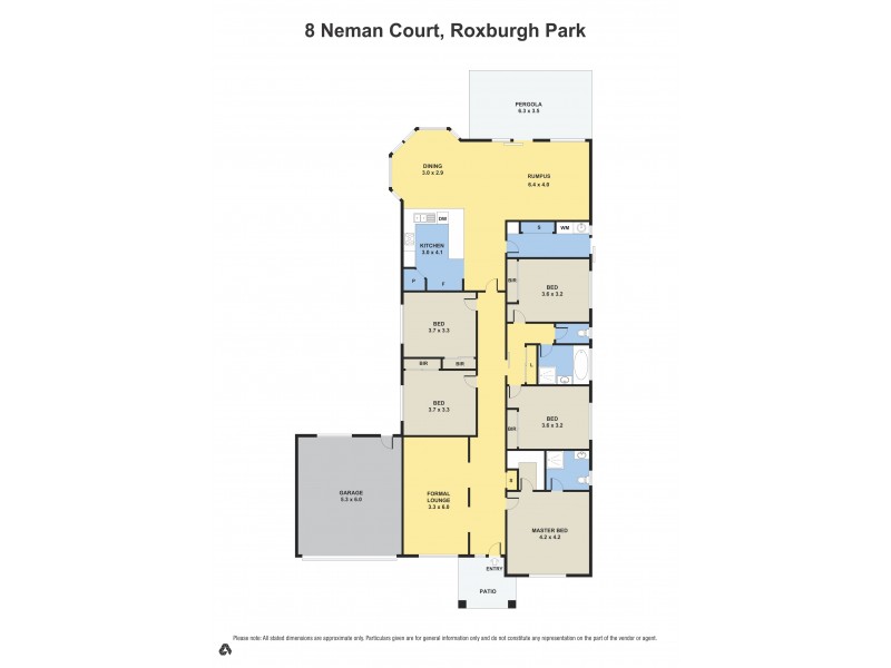 8 Neman Court, Roxburgh Park VIC 3064 Floorplan