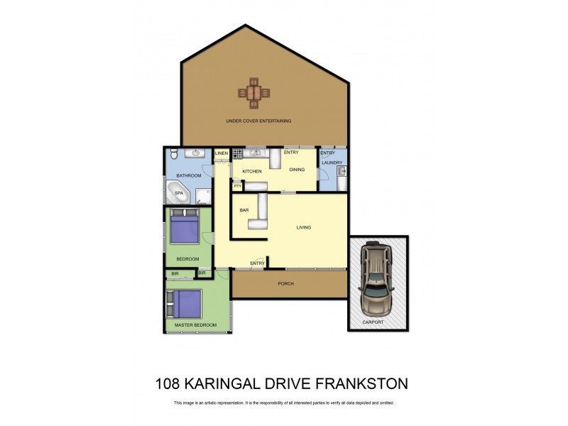 108 Karingal Drive, Frankston VIC 3199 Floorplan