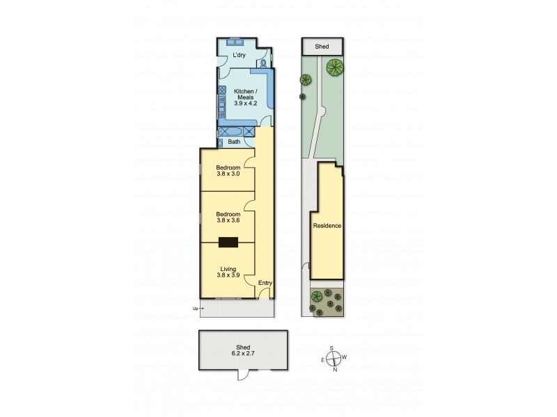 83 Roseberry Street, Ascot Vale VIC 3032 Floorplan