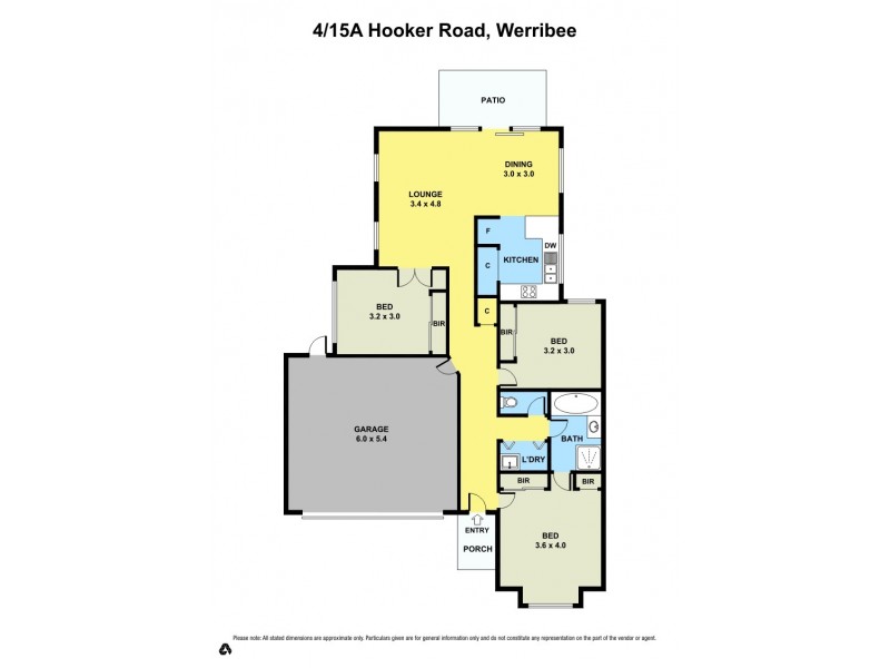 4/15A Hooker Road, Werribee VIC 3030 Floorplan