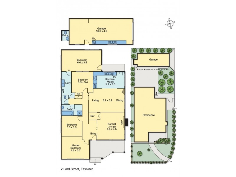 2 Lord Street, Fawkner VIC 3060 Floorplan