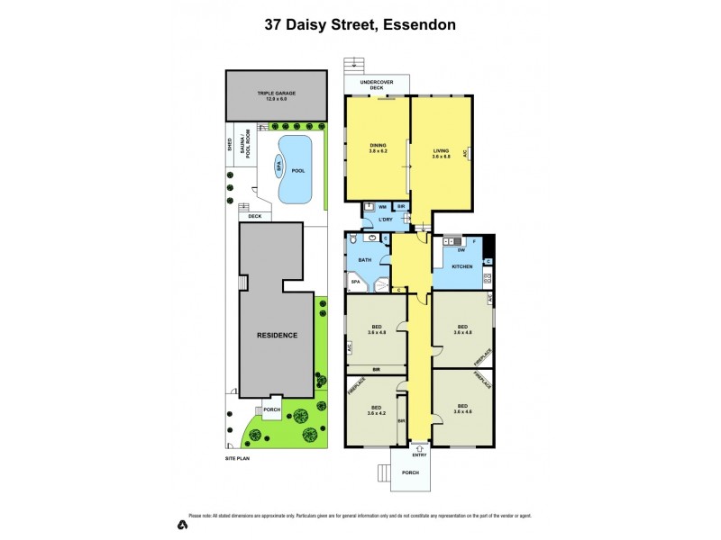 37 Daisy Street, Essendon VIC 3040 Floorplan
