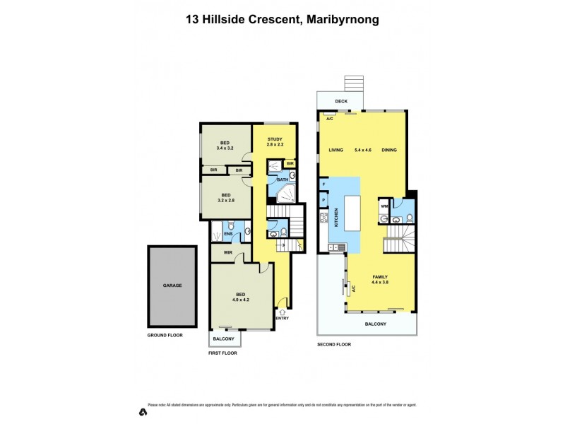 13 Hillside Crescent, Maribyrnong VIC 3032 Floorplan