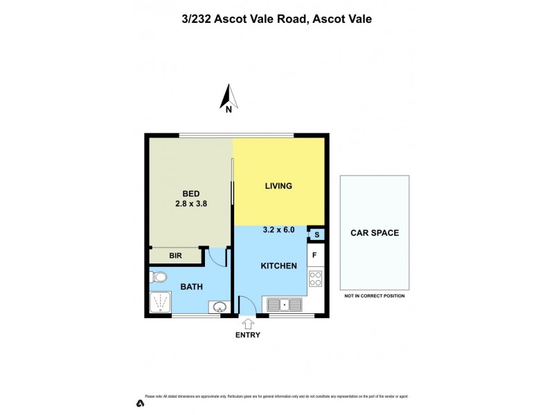 3/232 Ascot Vale Road, Ascot Vale VIC 3032