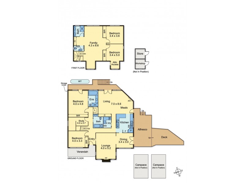 4 Hunt Crescent, Ascot Vale VIC 3032 Floorplan
