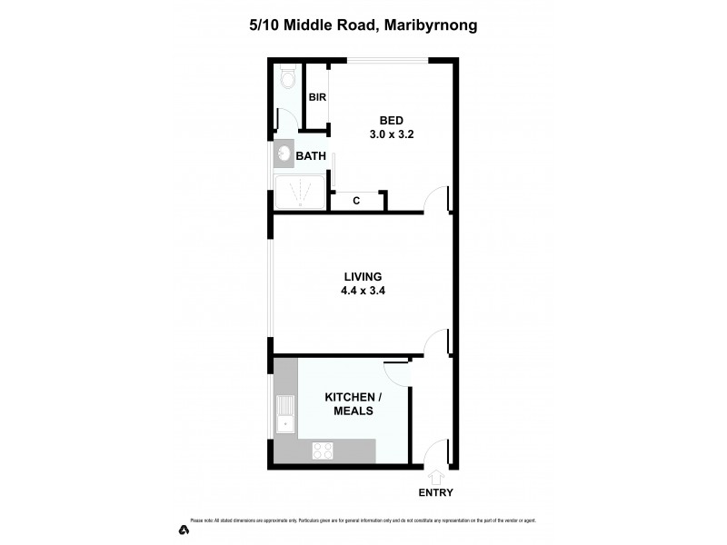 5/10 Middle Road, Maribyrnong VIC 3032 Floorplan