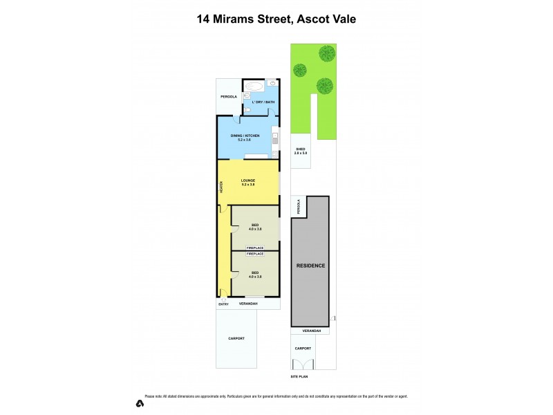 14 Mirams Street, Ascot Vale VIC 3032 Floorplan