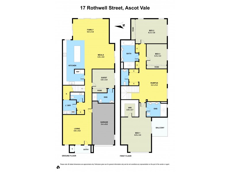 17A Rothwell Street, Ascot Vale VIC 3032 Floorplan