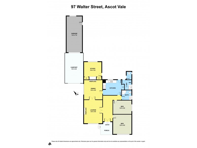 97 Walter Street, Ascot Vale VIC 3032 Floorplan