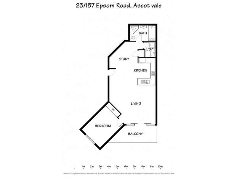 23/157 Epsom Road, Ascot Vale VIC 3032 Floorplan
