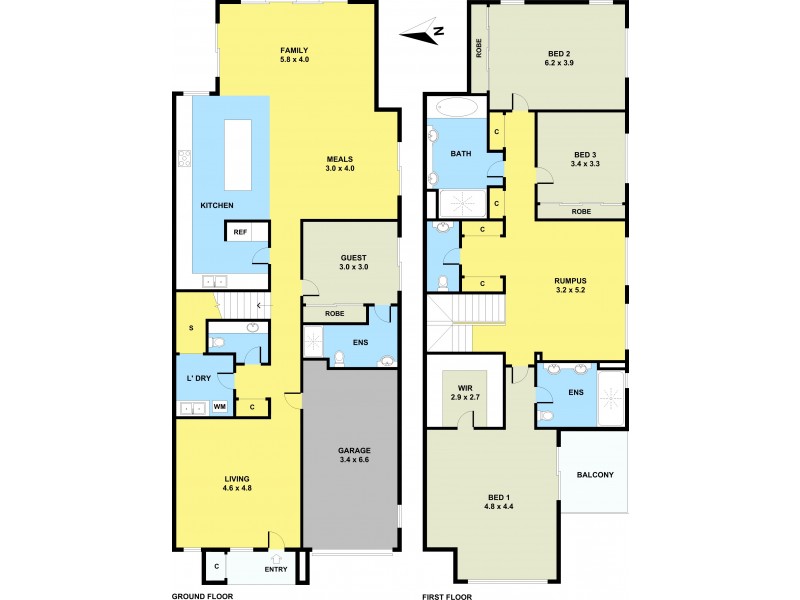 17A Rothwell Street, Ascot Vale VIC 3032 Floorplan