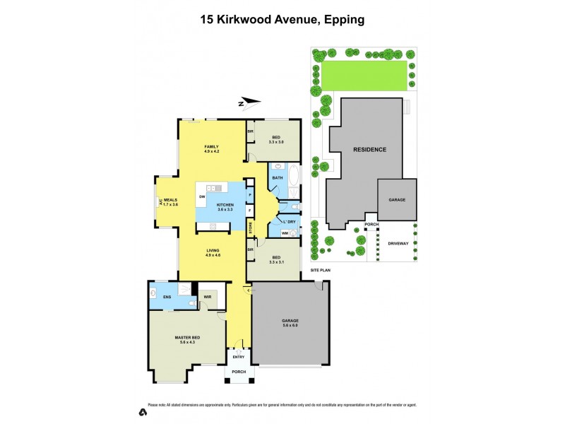 15 Kirkwood Avenue, Epping VIC 3076 Floorplan