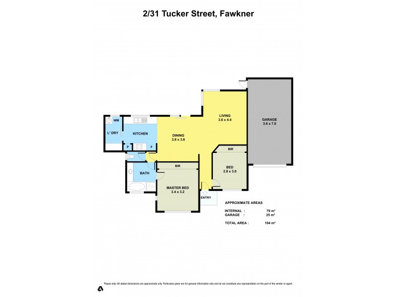 2/31 Tucker Street, Fawkner VIC 3060 Floorplan