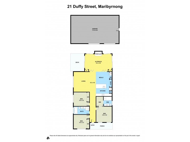21 Duffy Street, Maribyrnong VIC 3032 Floorplan