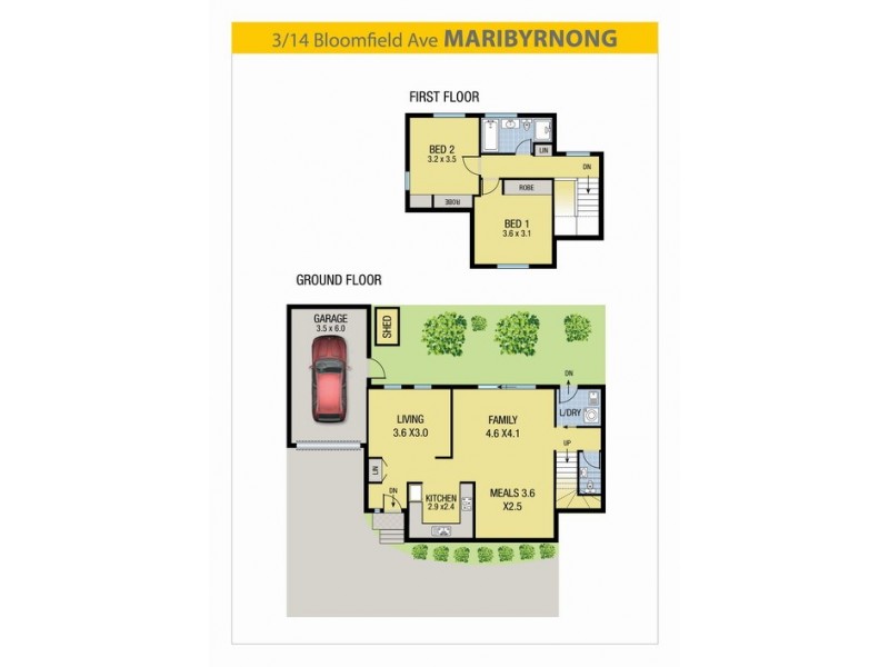 2, 3 and 4/14 Bloomfield Avenue, Maribyrnong VIC 3032