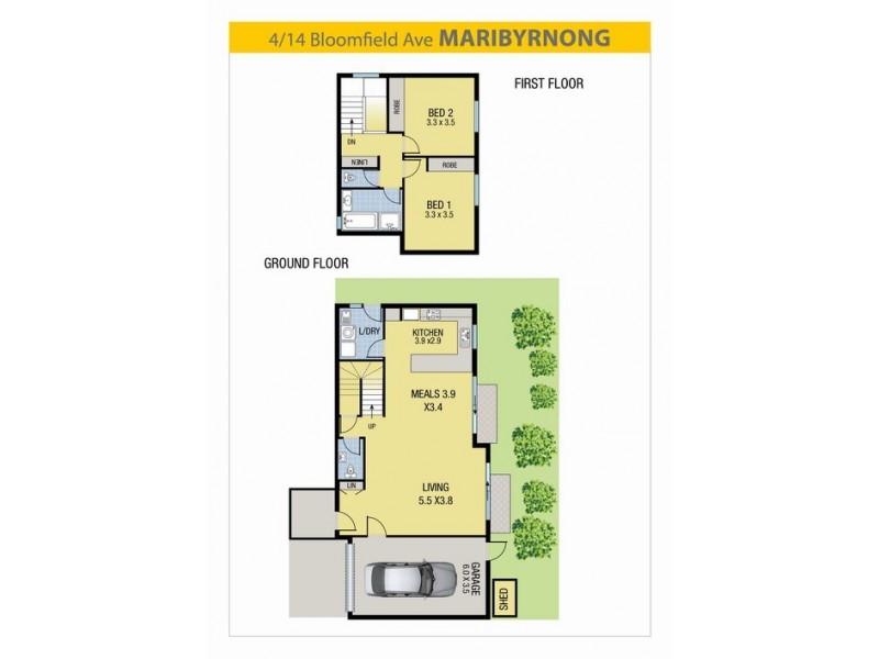 2, 3 and 4/14 Bloomfield Avenue, Maribyrnong VIC 3032