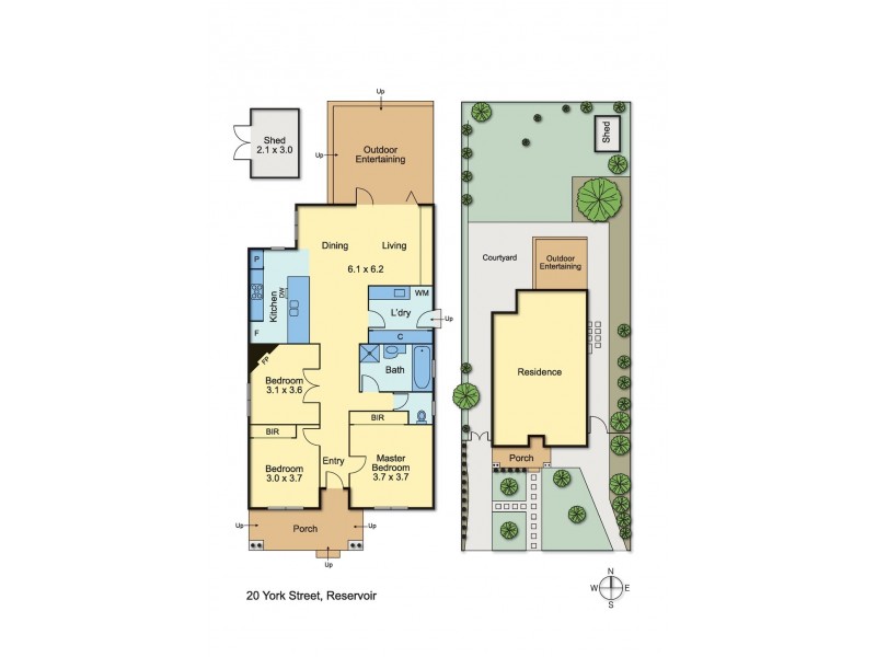 20 York Street, Reservoir VIC 3073 Floorplan