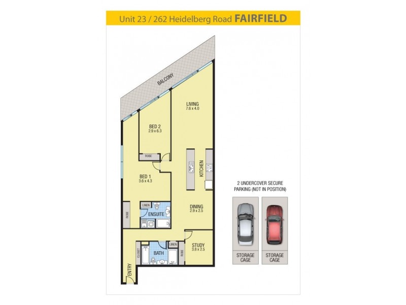 23/262 Heidelberg Road, Fairfield VIC 3078