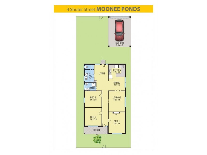 4 Shuter Street, Moonee Ponds VIC 3039 Floorplan