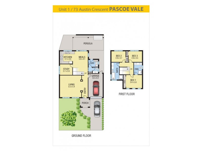 1/73 Austin Crescent, Pascoe Vale VIC 3044 Floorplan