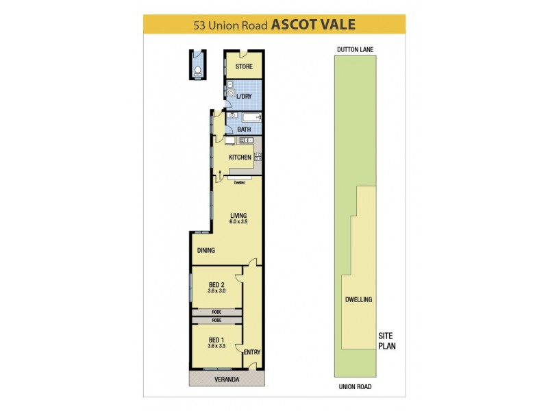 53 Union Road, Ascot Vale VIC 3032 Floorplan