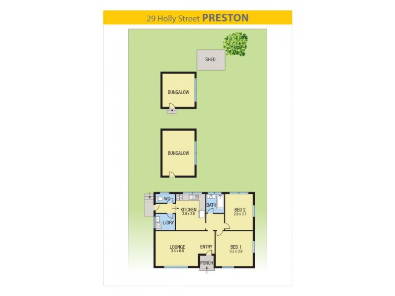 29 Holly Street, Preston VIC 3072 Floorplan