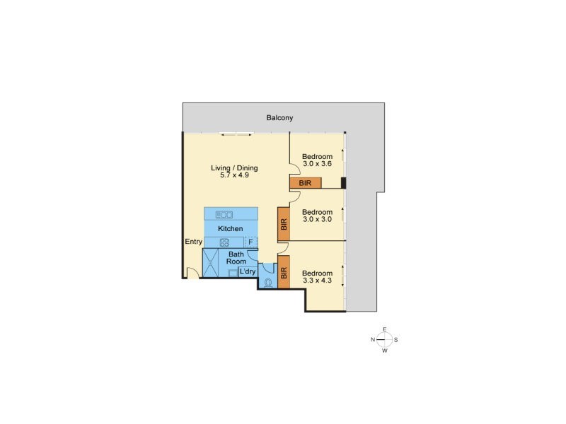 703/49 Plenty Road, Preston VIC 3072 Floorplan