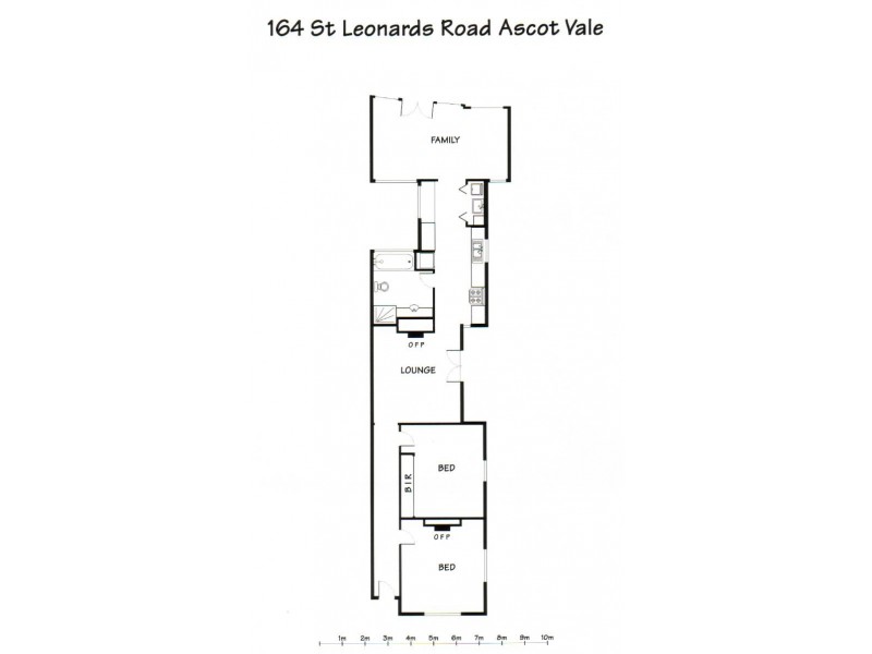 164 St Leonards Road, Ascot Vale VIC 3032 Floorplan