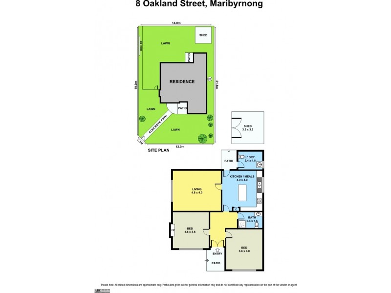 8 Oakland Street, Maribyrnong VIC 3032 Floorplan