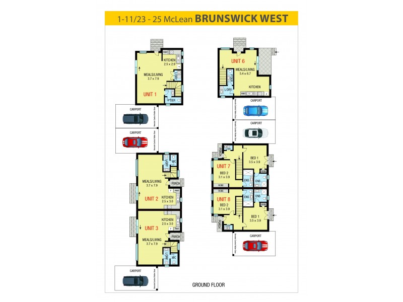 1-11/23-25 McLean Street, Brunswick West VIC 3055