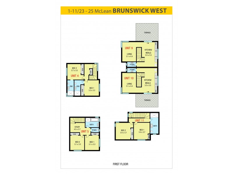 1-11/23-25 McLean Street, Brunswick West VIC 3055