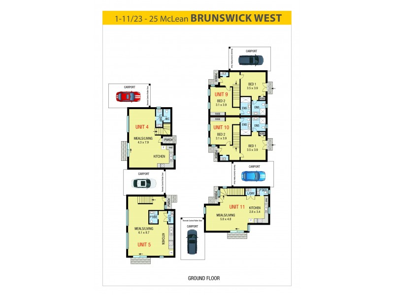 1-11/23-25 McLean Street, Brunswick West VIC 3055