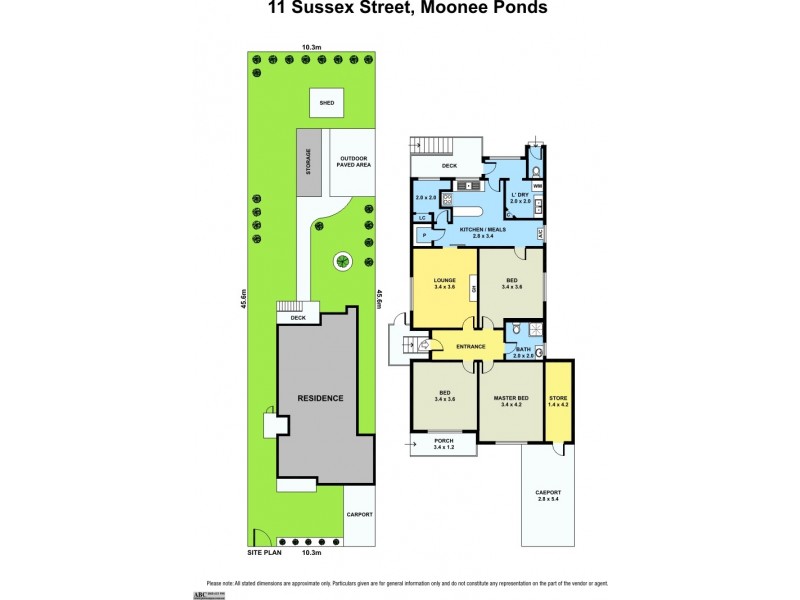 11 Sussex Street, Moonee Ponds VIC 3039 Floorplan