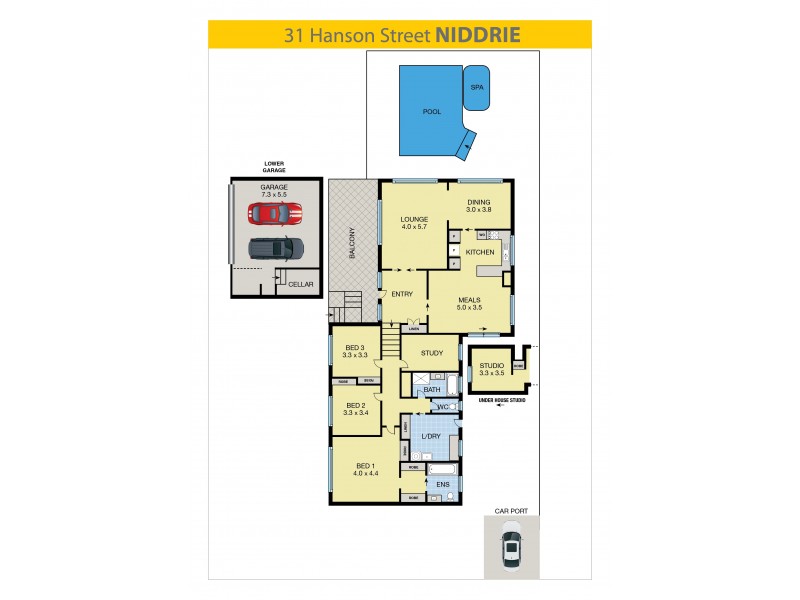 31 Hanson Street, Niddrie VIC 3042 Floorplan