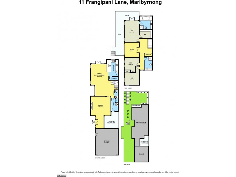11 Frangipani Lane, Maribyrnong VIC 3032 Floorplan