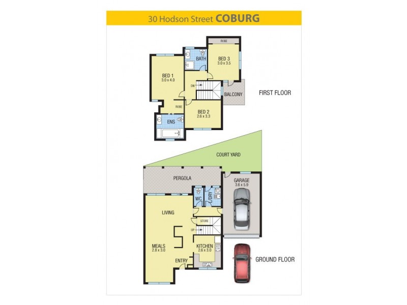 30 Hodson Street, Coburg VIC 3058 Floorplan