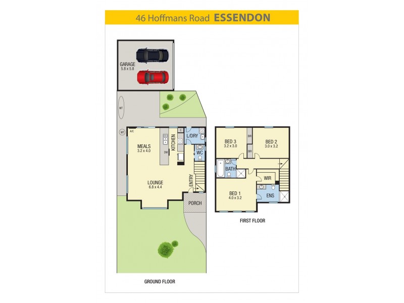 46 Hoffmans Road, Essendon VIC 3040 Floorplan