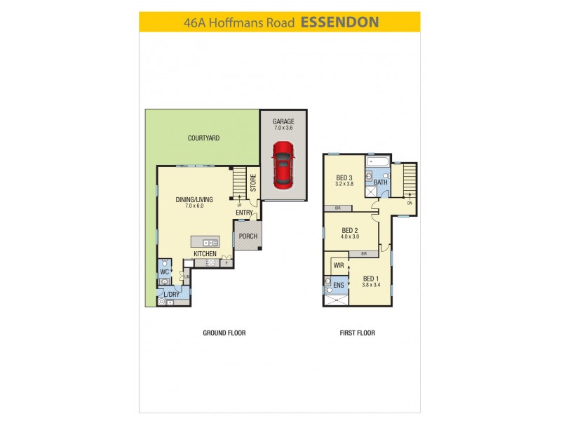 46a Hoffmans Road, Essendon VIC 3040 Floorplan