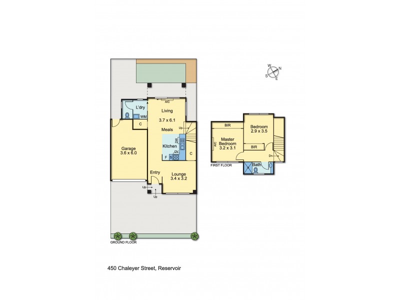 4/50 Chaleyer Street, Reservoir VIC 3073 Floorplan