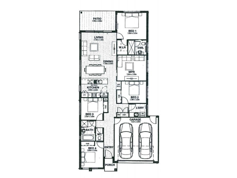 20 Eaglecrest Avenue, Plumpton VIC 3335 Floorplan
