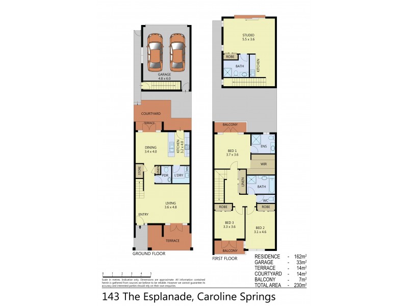 143 The Esplanade, Caroline Springs VIC 3023 Floorplan