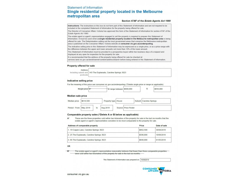 143 The Esplanade, Caroline Springs VIC 3023