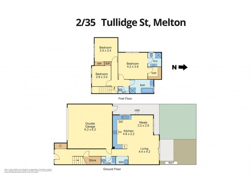 2/35 Tullidge Street, Melton VIC 3337 Floorplan