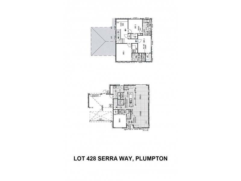 Lot 428 (31) Serra Way, Plumpton VIC 3335 Floorplan