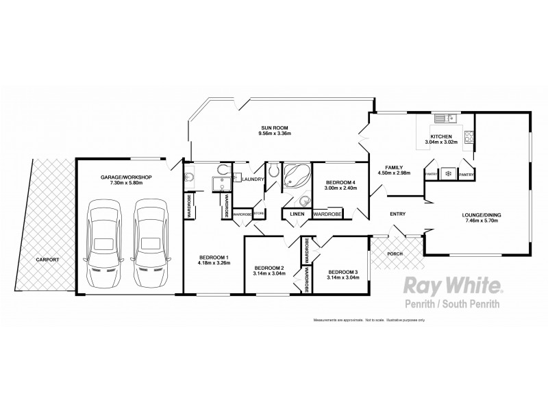 11 Druitt Place, Werrington County NSW 2747 Floorplan